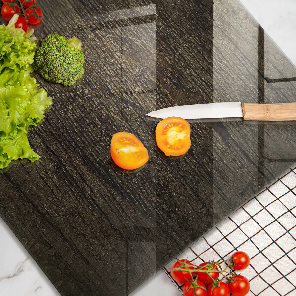 Spisskyddsplatta unik Trä bark textur