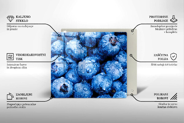 Glashällskydd unik Saftiga blåbär