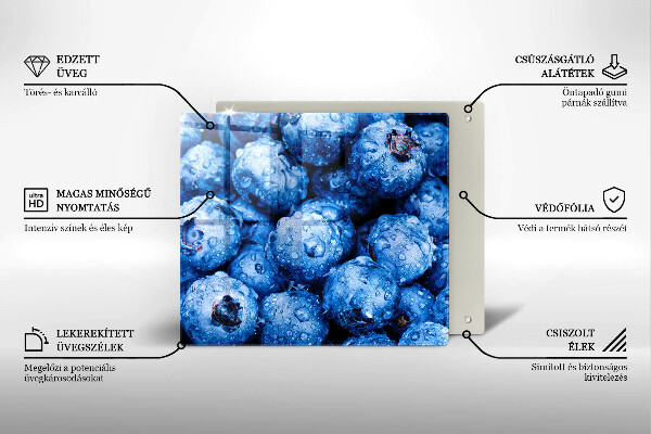 Glashällskydd unik Saftiga blåbär