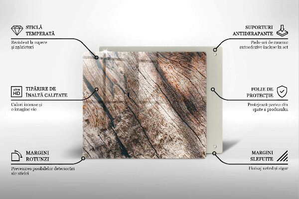 Glashällskydd unik Trästruktur