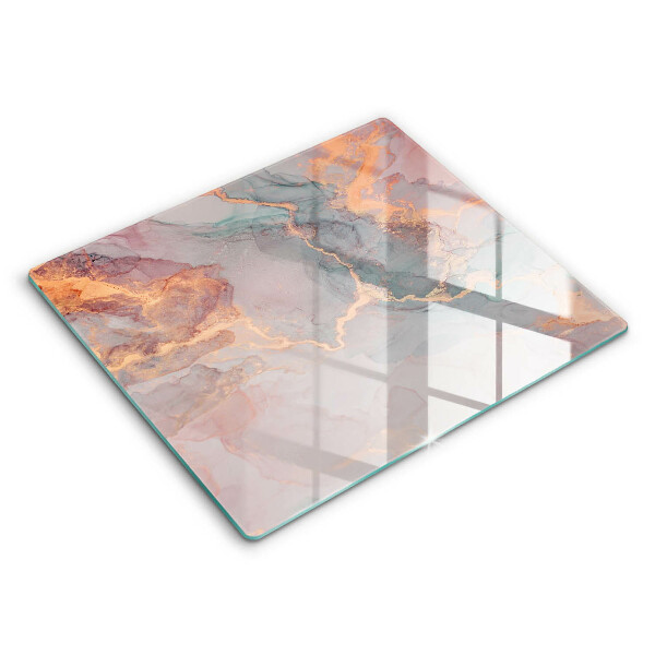 Kokkärlskydd unik Marmor med guld