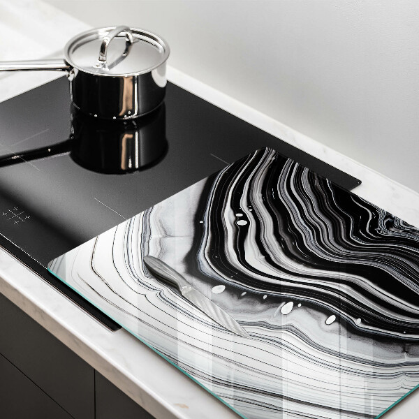 Kokkärlskydd unik Bläckabstraktion