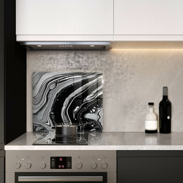 Kokkärlskydd unik Bläckabstraktion