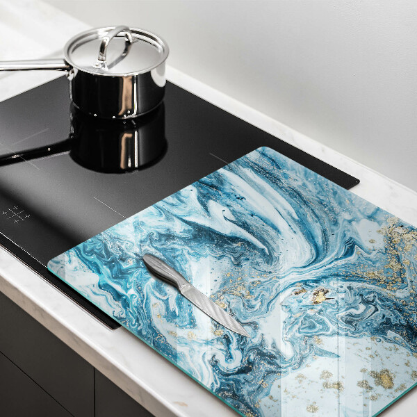 Skydd för induktionsspis unik Struktur med guld