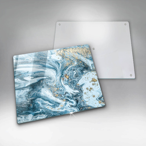 Skydd för induktionsspis unik Struktur med guld