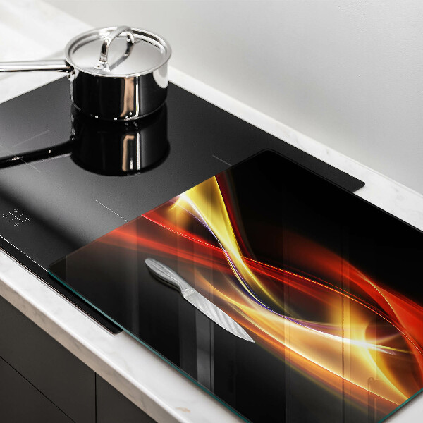 Glashällskydd unik Abstrakt rök och ljus