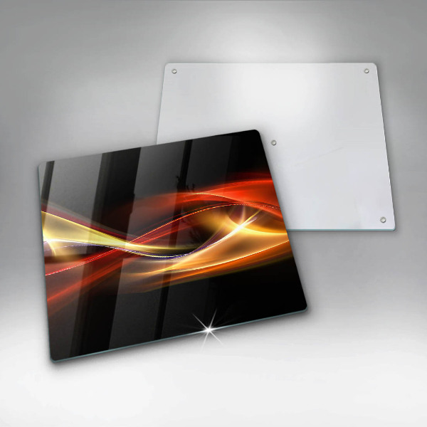 Glashällskydd unik Abstrakt rök och ljus