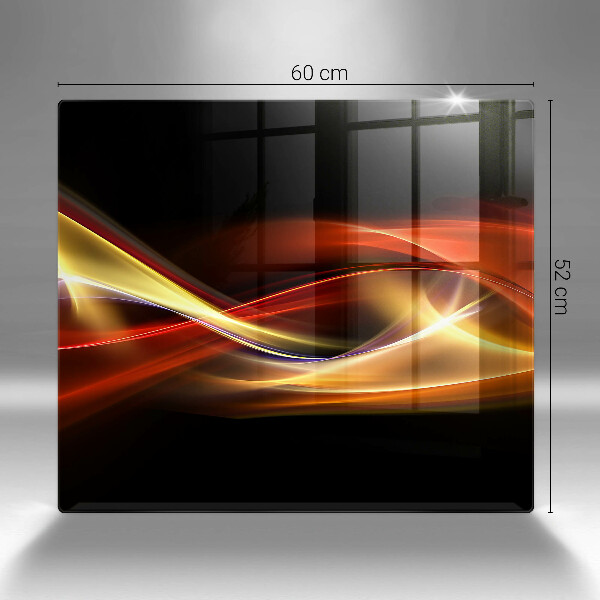 Glashällskydd unik Abstrakt rök och ljus