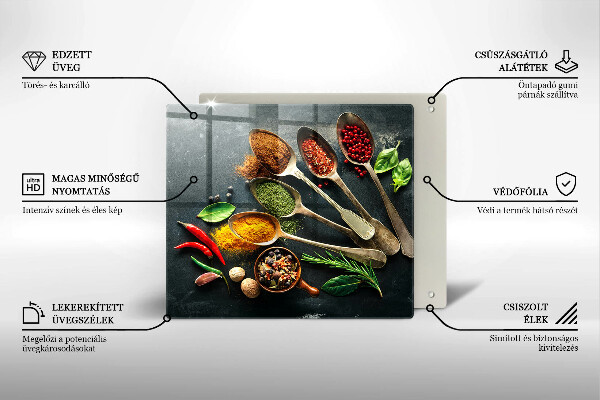 Kokkärlskydd unik Köksskedar av kryddor
