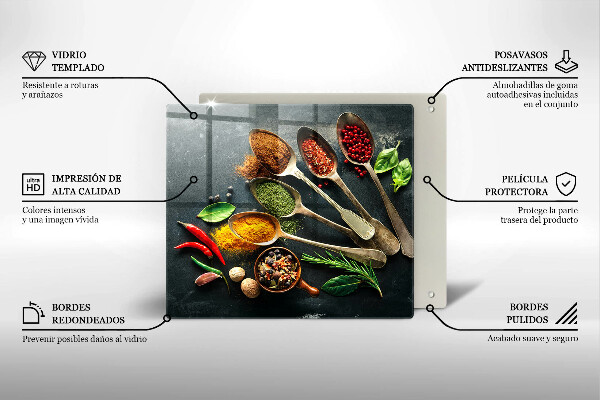 Kokkärlskydd unik Köksskedar av kryddor