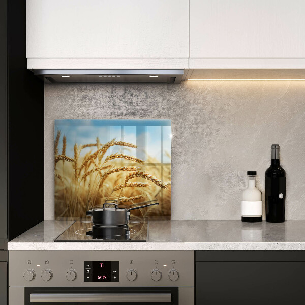 Skydd för induktionsspis unik Öron av spannmål i fältet