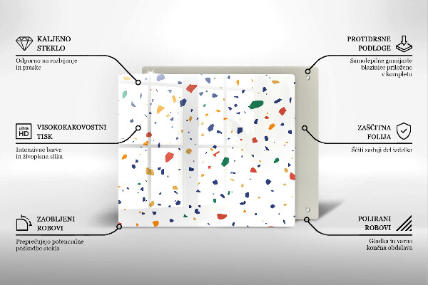 Skydd för induktionsspis unik Färgglatt stengods