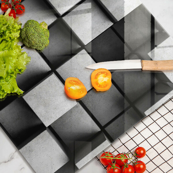 Skydd för induktionsspis unik 3D geometri bakgrund