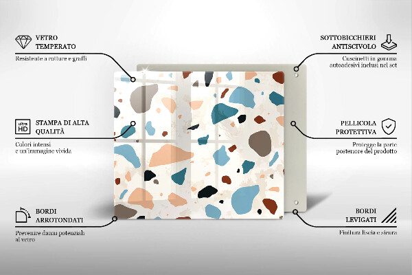 Skydd för induktionsspis unik Dekorativt stengods