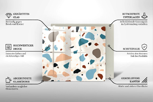 Skydd för induktionsspis unik Dekorativt stengods