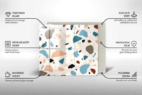 Skydd för induktionsspis unik Dekorativt stengods