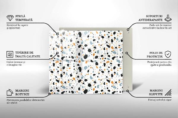 Skydd för induktionsspis unik Dekorativt stengods