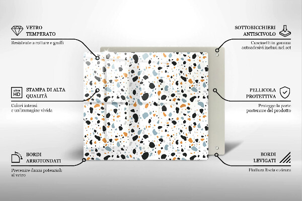 Skydd för induktionsspis unik Dekorativt stengods