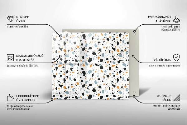 Skydd för induktionsspis unik Dekorativt stengods