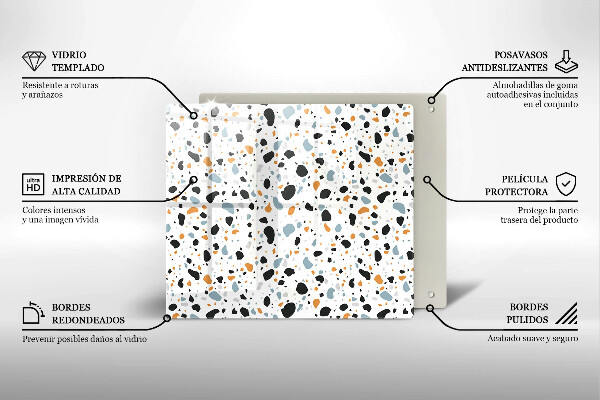 Skydd för induktionsspis unik Dekorativt stengods