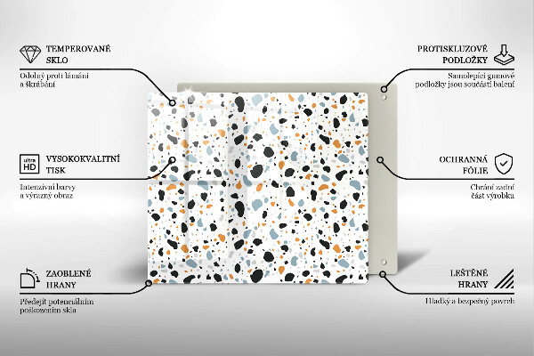 Skydd för induktionsspis unik Dekorativt stengods