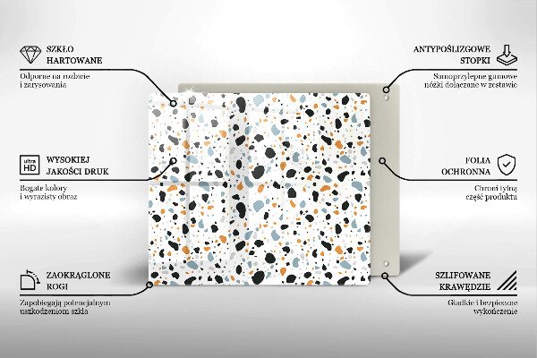 Skydd för induktionsspis unik Dekorativt stengods