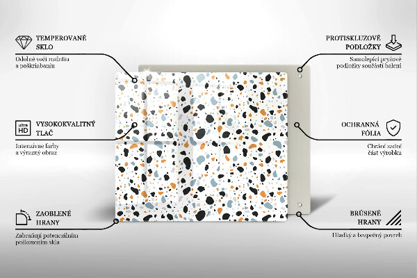 Skydd för induktionsspis unik Dekorativt stengods