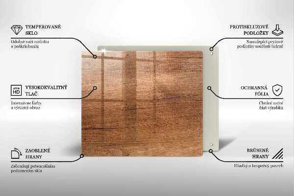 Glashällskydd unik Trästruktur