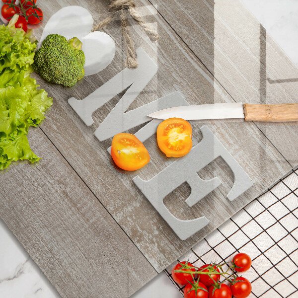 Spisskyddsplatta unik Tavlor och inskriptionen Hem