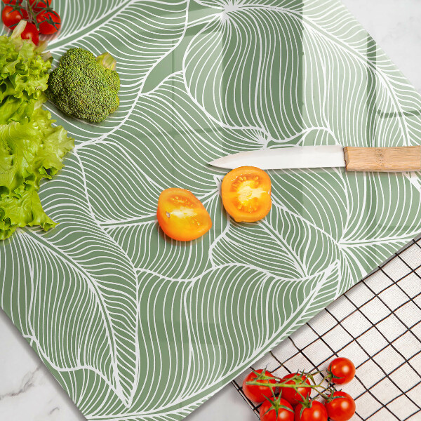 Skydd för induktionsspis unik Linjära blad