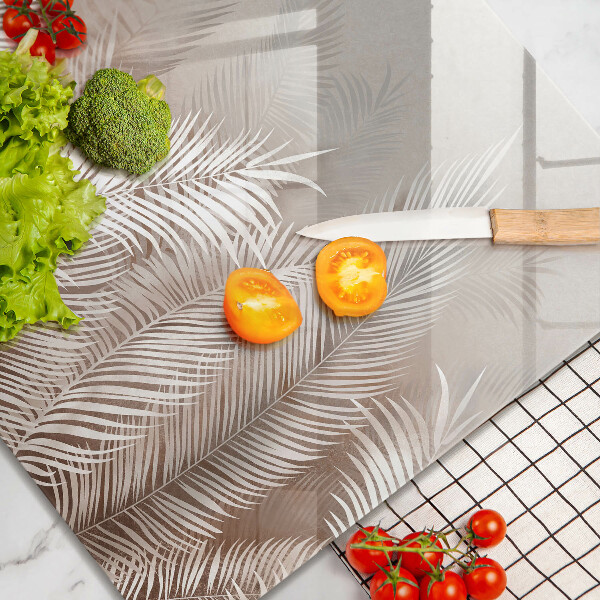 Skydd för induktionsspis unik Boho vegetation löv