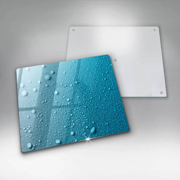 Skydd för induktionsspis unik Vattendroppar