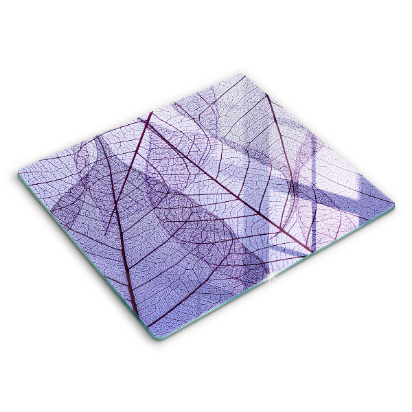 Skydd för induktionsspis unik Blad med ådror