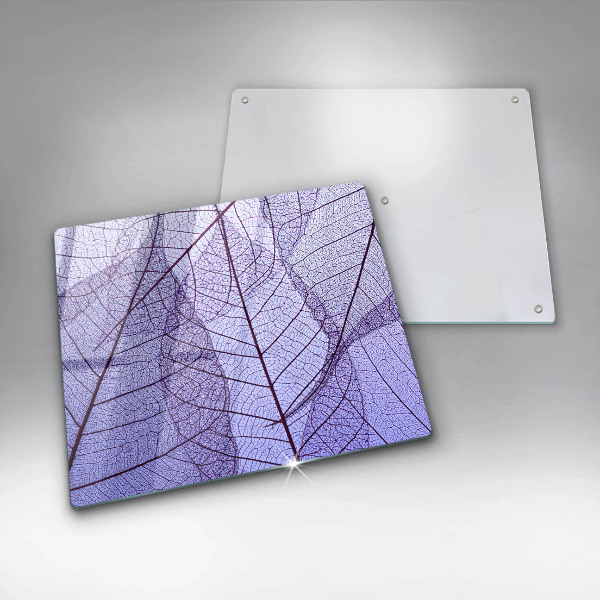 Skydd för induktionsspis unik Blad med ådror