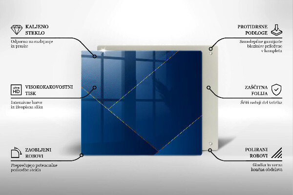 Skydd för induktionsspis unik Modern bakgrund