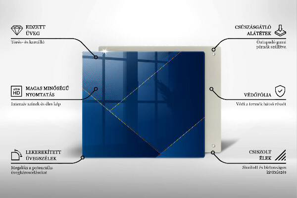 Skydd för induktionsspis unik Modern bakgrund