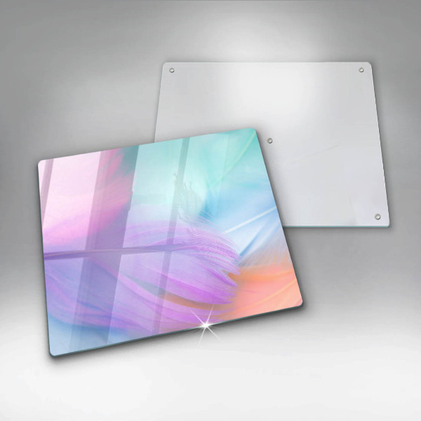 Kokkärlskydd unik Pastellfjädrar