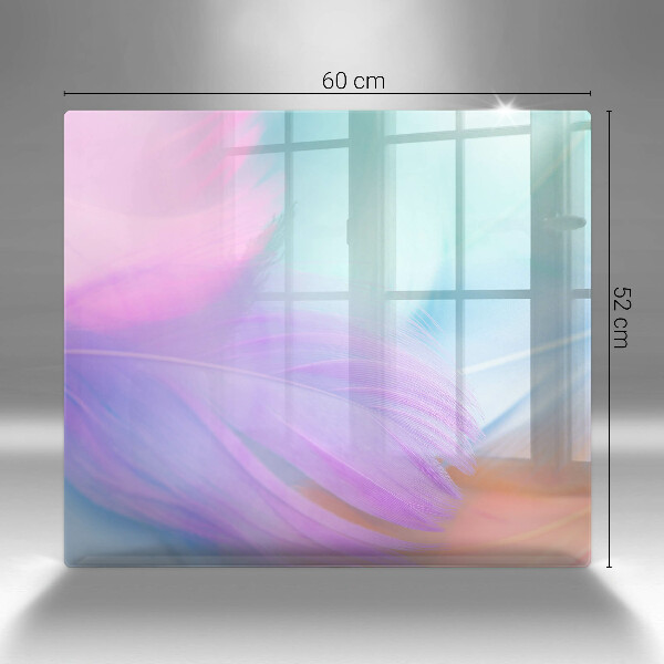 Kokkärlskydd unik Pastellfjädrar