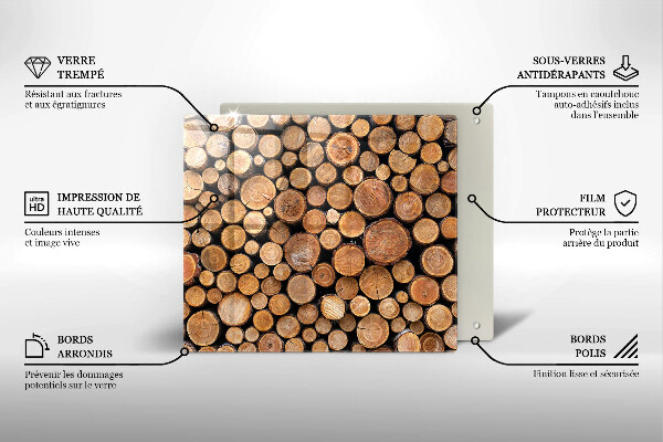 Kokkärlskydd unik Trädstammar