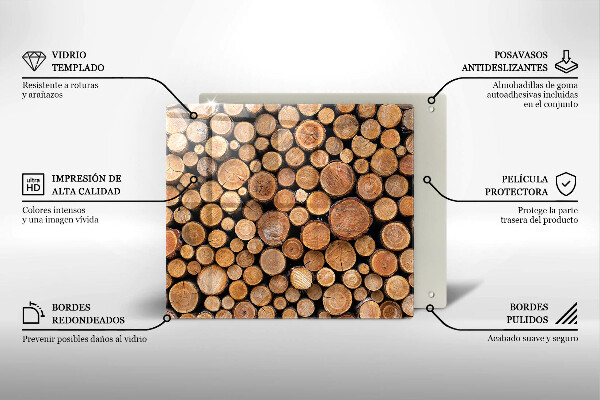 Kokkärlskydd unik Trädstammar