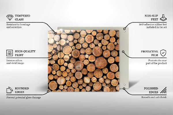 Kokkärlskydd unik Trädstammar