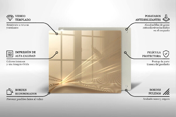 Kokkärlskydd unik Modern abstraktion