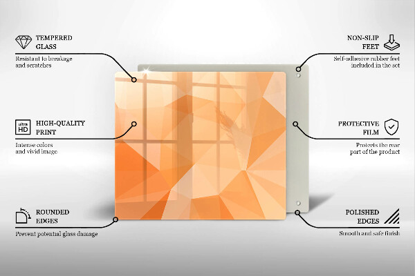 Kokkärlskydd unik Geometrisk bakgrund