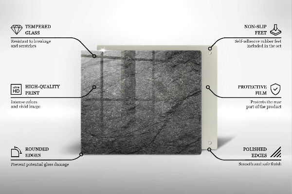Kokkärlskydd unik Sten textur