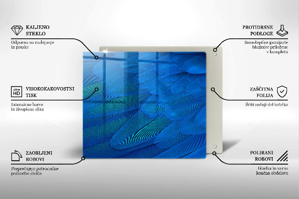 Kokkärlskydd unik Fågelfjädrar