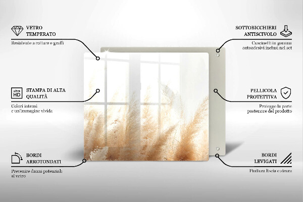 Kokkärlskydd unik Pampas gräs