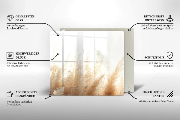 Kokkärlskydd unik Pampas gräs