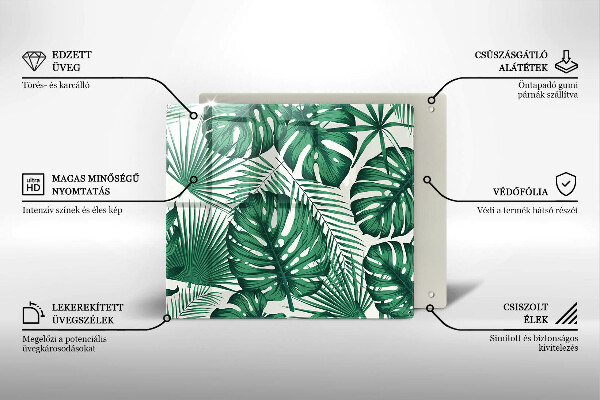 Kokkärlskydd unik Monstera lämnar