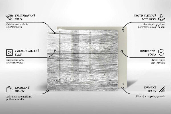 Glashällskydd unik Gamla träskivor
