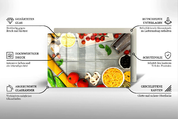 Spisskyddsplatta elegant Köksmat